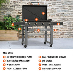 Culinary 36” Griddle with Hood